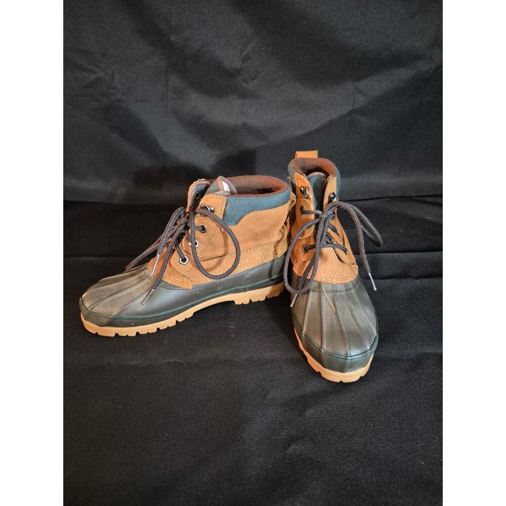 Women's rubber/ leather THERMOLITE THIN INSULATION Boots Size 8. NICE COND.
